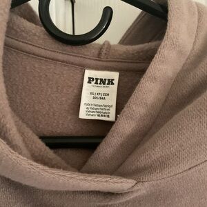 PINK Victoria's Secret Women's Cowl Neck Sweater - Soft Brown